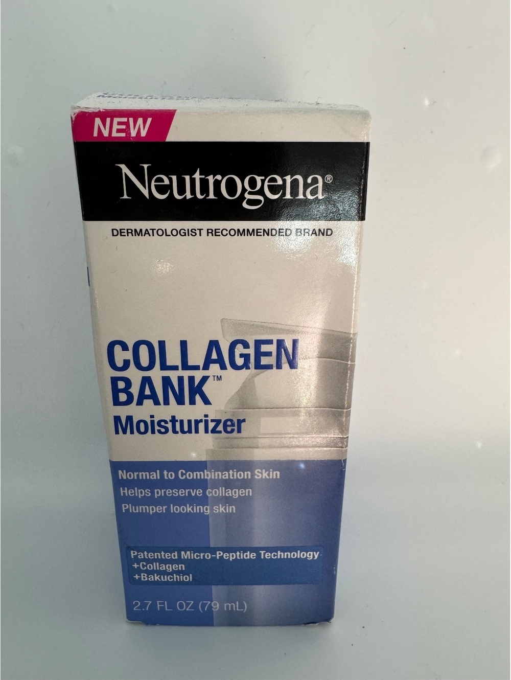 Neutrogena Collagen Bank Moisturizer for Normal to Combination Skin 2.7 fl oz